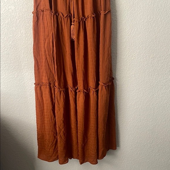 Taylor Women's Orange Maxi Dress - Picture 2 of 8